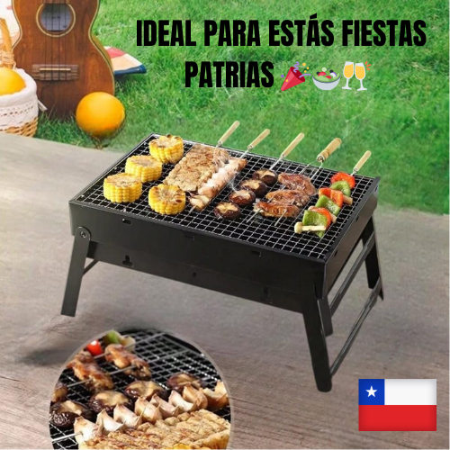 🔥GrillGo™ – Parrilla portátil