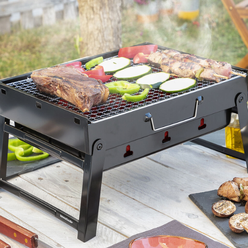 🔥GrillGo™ – Parrilla portátil