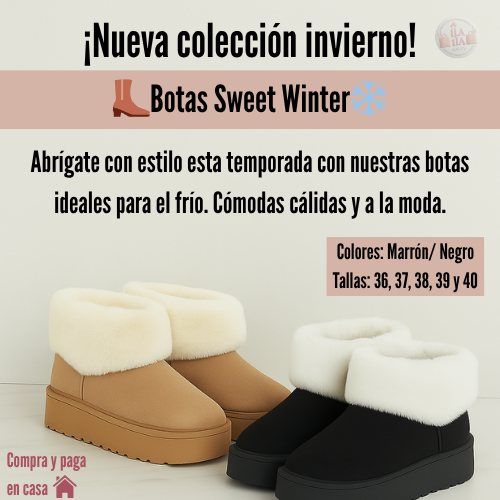 Botas Sweet Winter™ - Botas nieve cortas felpa